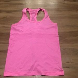 NWOT lululemon tank top in pink